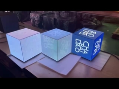LED Advertsing板を示す立方体の表示5sides