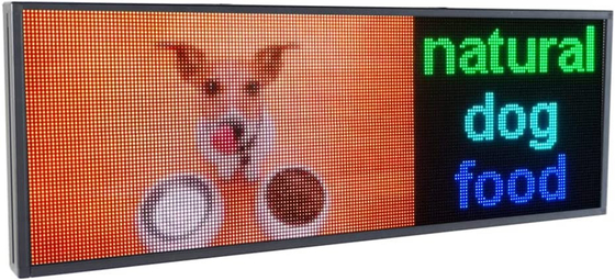 グラフィックは屋外LEDの窓がデジタルP5 RGBに署名することを提示をショートメッセージを送る