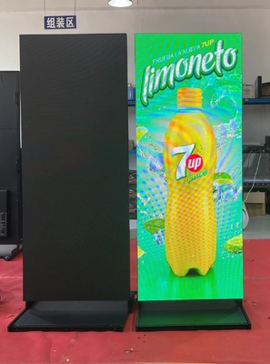 P2 LEDポスター印を立てる床はビデオ ショーのためのタッチ画面を