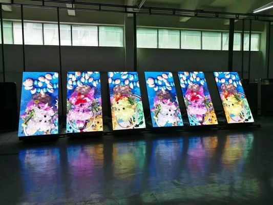 前部サービス アルミニウム キャビネットが付いているP6 LEDモジュール屋外RGBのフル カラーのビデオ壁