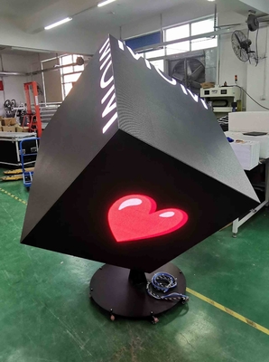 パーソナライズされた640×640 LED キューブスクリーン 6 面表示