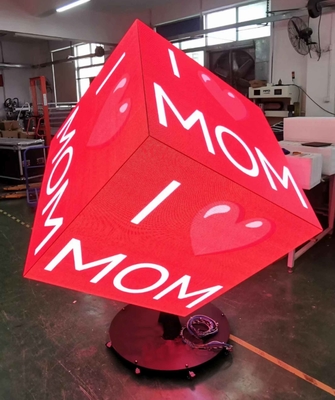 パーソナライズされた640×640 LED キューブスクリーン 6 面表示