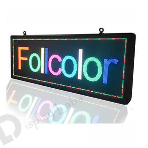 電話プログラム可能 LED プログラム可能なサイン 160*320MM モジュール LED スクロールサイン P10 RGB