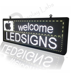 電話プログラム可能 LED プログラム可能なサイン 160*320MM モジュール LED スクロールサイン P10 RGB