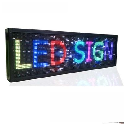 P10 USBプログラム可能なLEDの窓の表示はビジネスのための220V屋内導かれた印に署名する