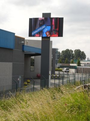 P10 IP67の前部アクセスLEDスクリーン、セリウム屋外LEDの広告印
