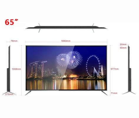 400 Nitの液晶表示装置TV 65のインチLcdスマートなTVのアンドロイド8.0
