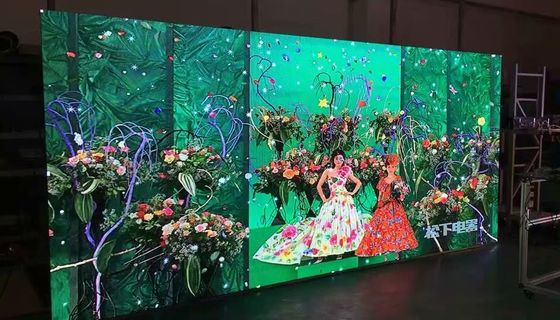 広告のための前部維持140Wの屋内導かれたビデオ壁480x480
