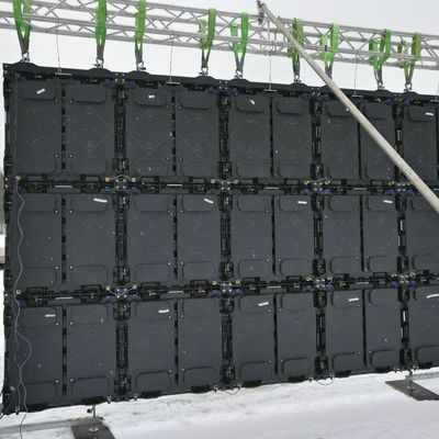 P4.81屋外のレンタルLEDのスクリーン500mm*500mmはアルミニウム ダイ カスト