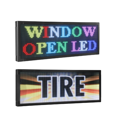 P4RGB IP65の後部窓のLED表示WIFIプログラム可能な屋外LED印