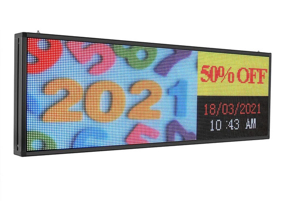 店のWifiプログラム可能なLEDの窓はビデオ提示のための320x160mm 220Vに署名する