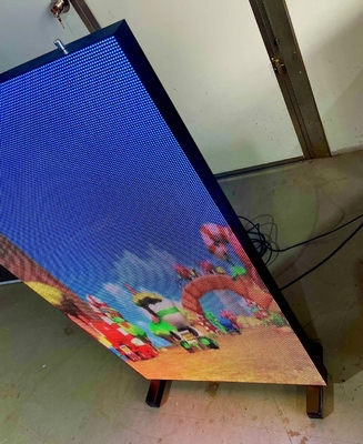屋内P4 RGBは広告のためのLEDの窓の表示フル カラーのビデオ スクリーンを修理した