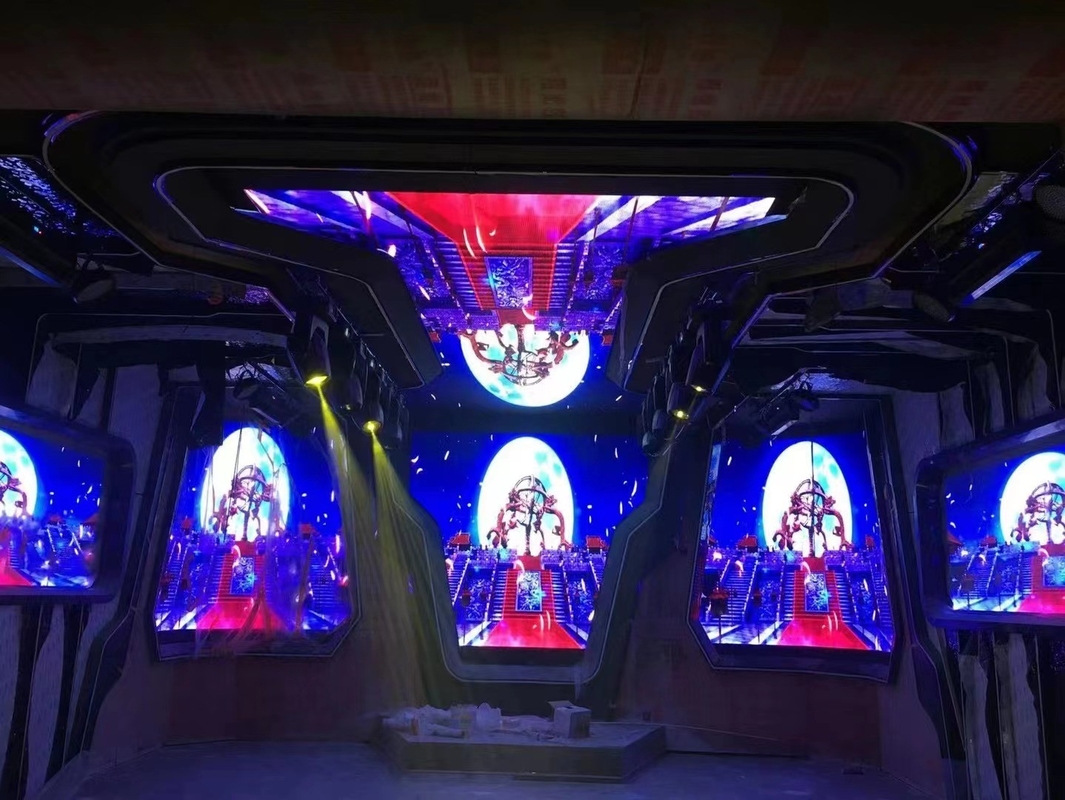 クラブP2 RGB LEDスクリーン、映画館の装飾のデジタルLED背景の壁