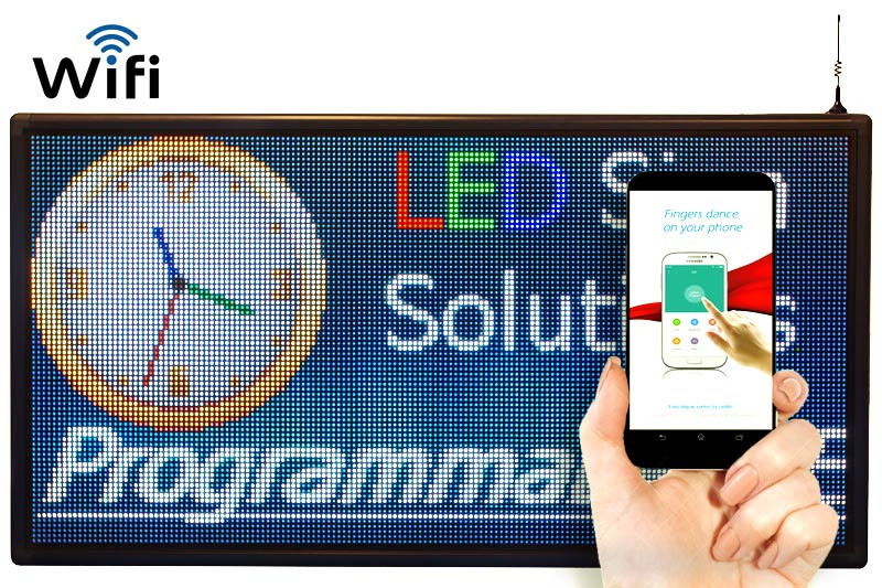 P6RGBフル カラーLEDの印、WiFiサポート屋外のデジタル広告印板