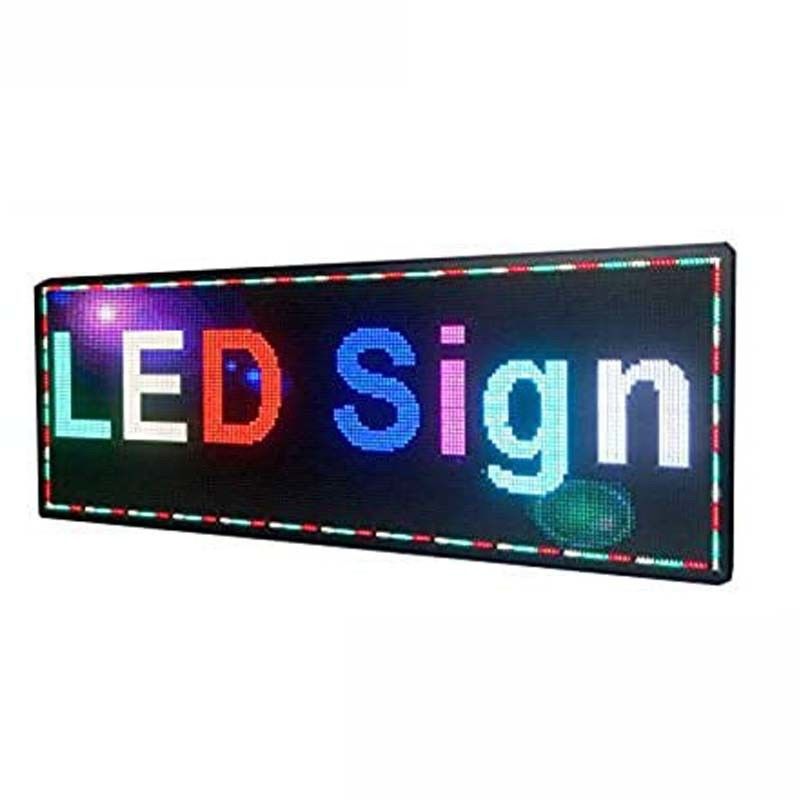 自動後部LEDの窓の表示印のフル カラーのプログラム可能なRS232制御のスクロール