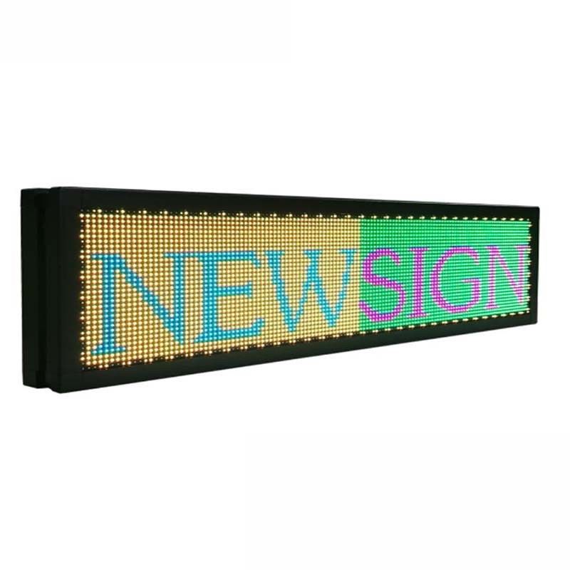 プログラム可能な無線USB P5のタクシー メッセージLEDの窓の表示印フル カラーRGB